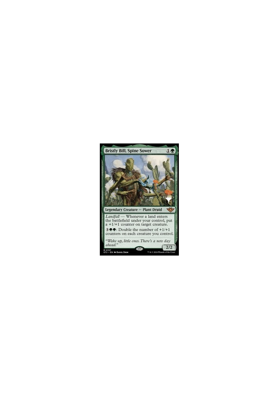 Bristly Bill, Spine Sower (V.2)