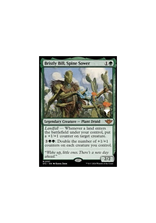 Bristly Bill, Spine Sower (V.2)
