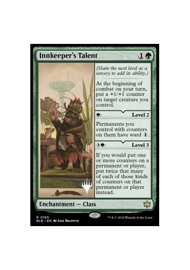 Innkeeper’s Talent (V.2)