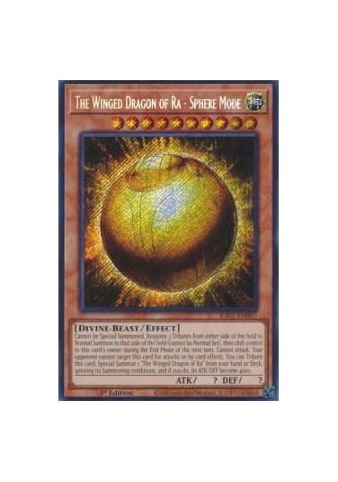 The Winged Dragon of Ra - Sphere Mode (V.3 - Secret Rare)