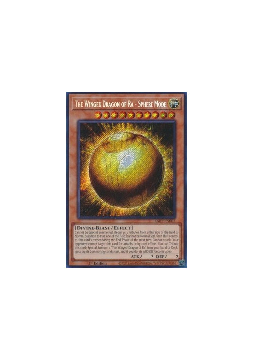 The Winged Dragon of Ra - Sphere Mode (V.3 - Secret Rare)