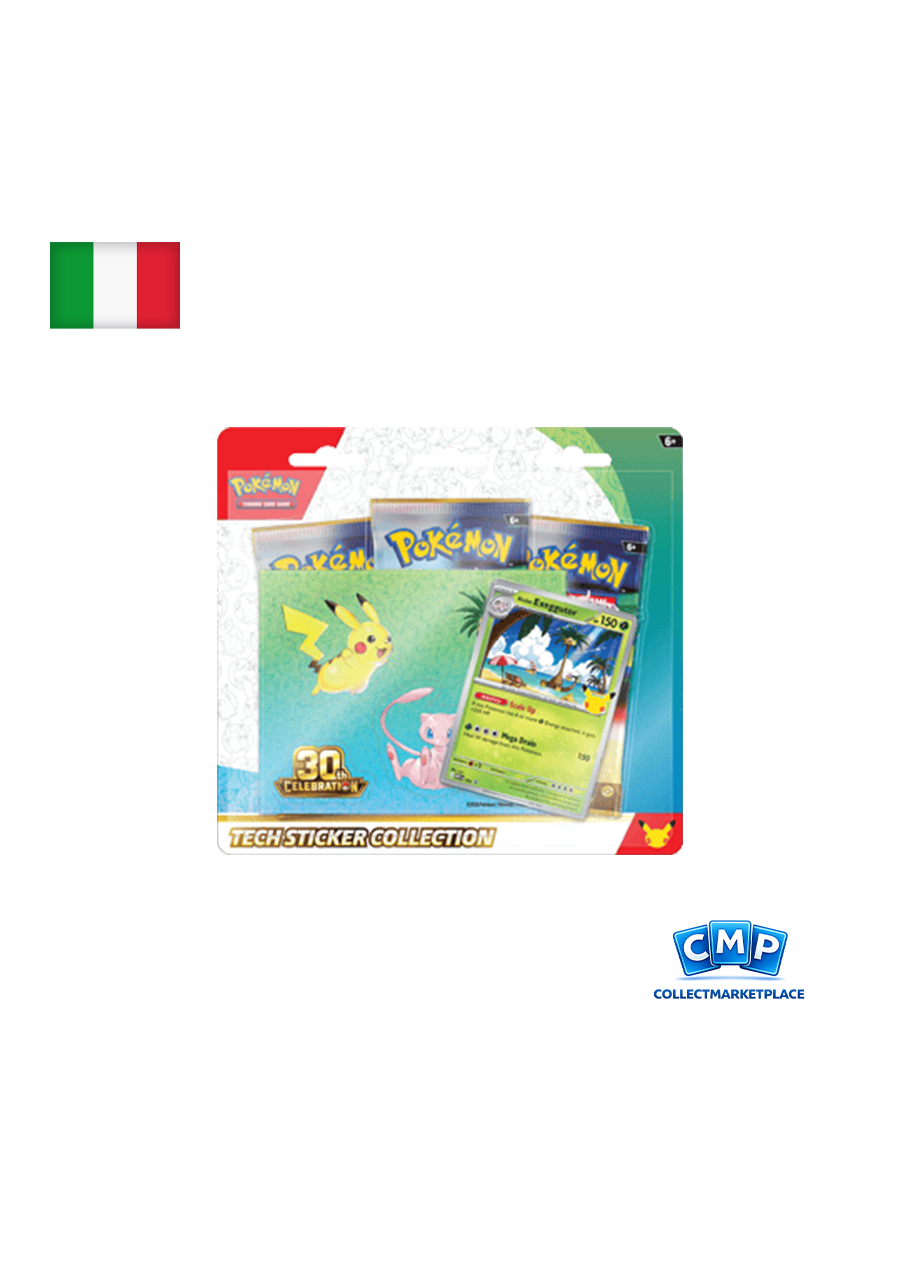 Pokémon Stickers Collection 30° Anniversary Alolan Exeggutor ITA