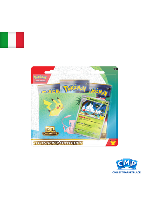 Pokémon Stickers Collection 30° Anniversary Alolan Exeggutor ITA