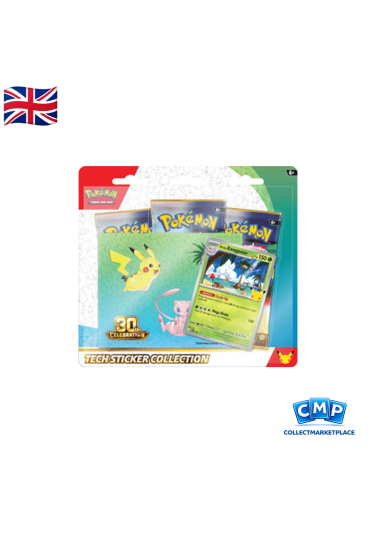Pokémon Stickers Collection 30° Anniversary Alolan Exeggutor ENG