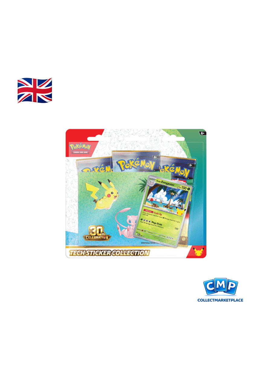 Pokémon Stickers Collection 30° Anniversary Alolan Exeggutor ENG