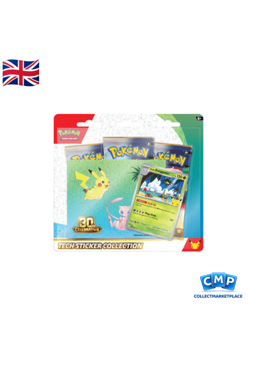 Pokémon Stickers Collection 30° Anniversary Alolan Exeggutor ENG