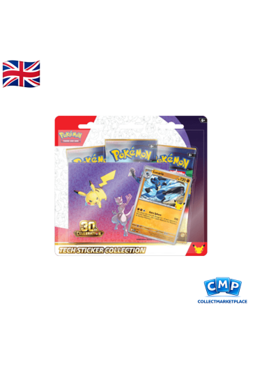 Pokémon Stickers Collection 30° Anniversary Lucario ENG
