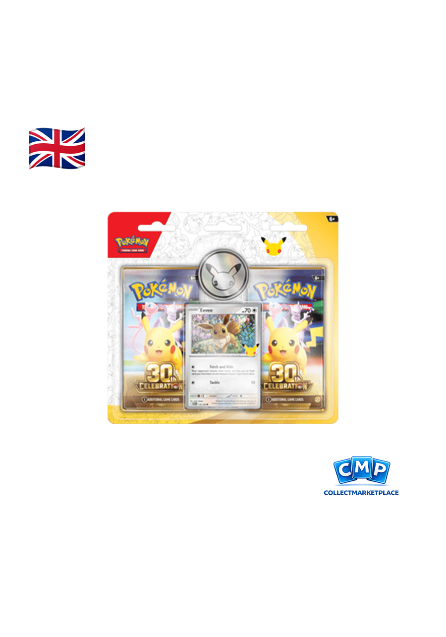 Pokémon 2-Pack Blister Eevee 30° Anniversario ENG