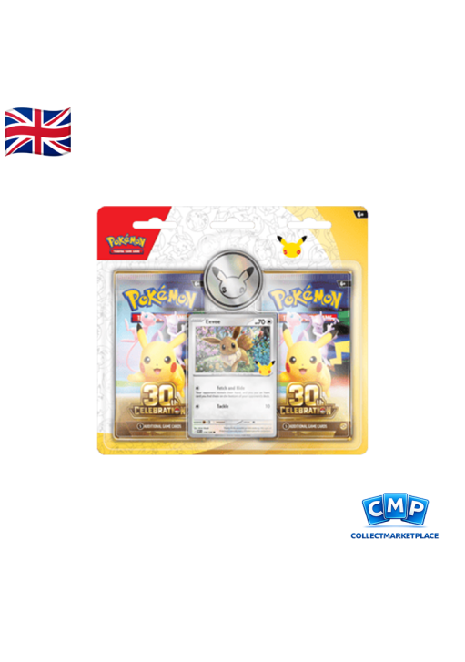 Pokémon Eevee 2-Pack Blister 30° Anniversary ENG