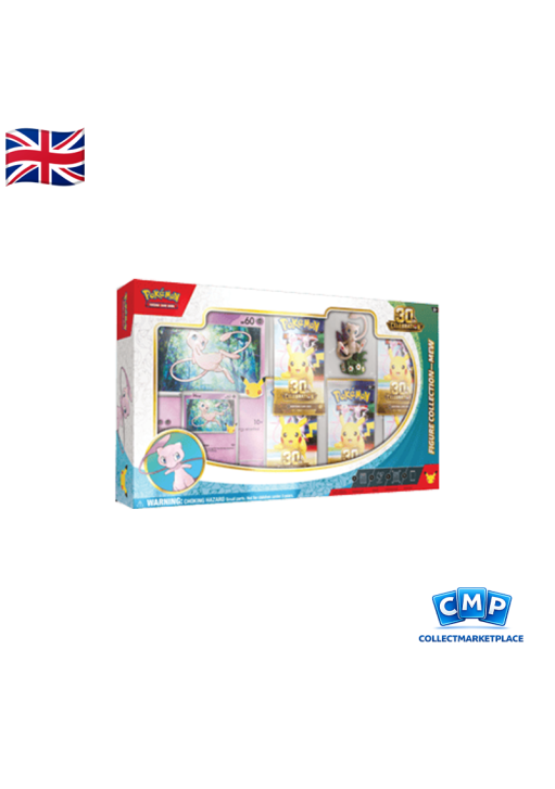 Pokémon Collezione con Statuina Mew 30° Anniversario ENG