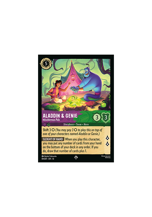 Aladdin & Genie - Mischievous Pals (V.1)