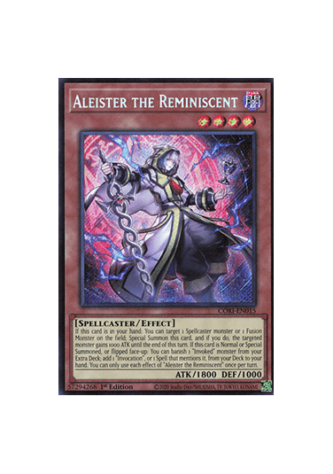 Aleister the Reminiscent (V.1 - Secret Rare)