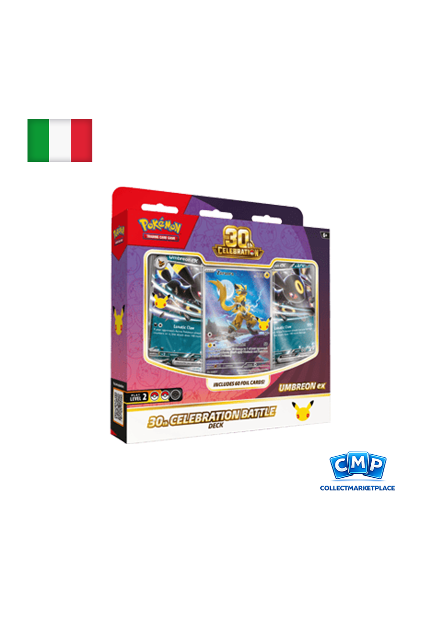 Pokémon Umbreon Battle Deck 30° Anniversary ITA Pokémon Umbreon Battle Deck 30° Anniversary ITA