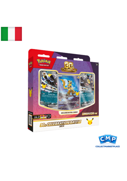 Pokémon Umbreon Battle Deck 30° Anniversary ITA