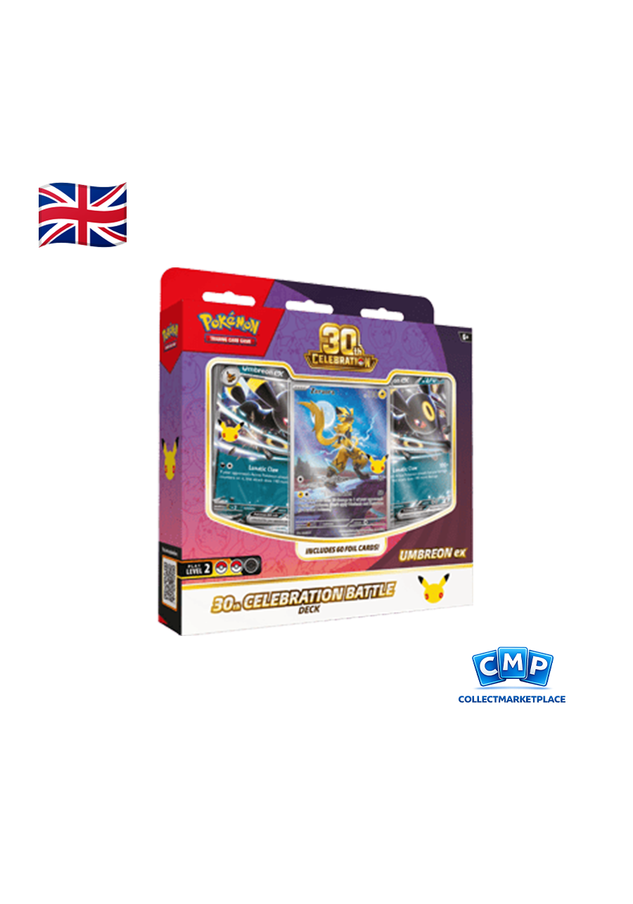 Pokémon Mazzo Lotte Umbreon 30° Anniversario ENG