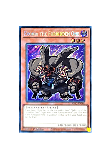 Exodia the Forbidden One (V.1 - Secret Rare)