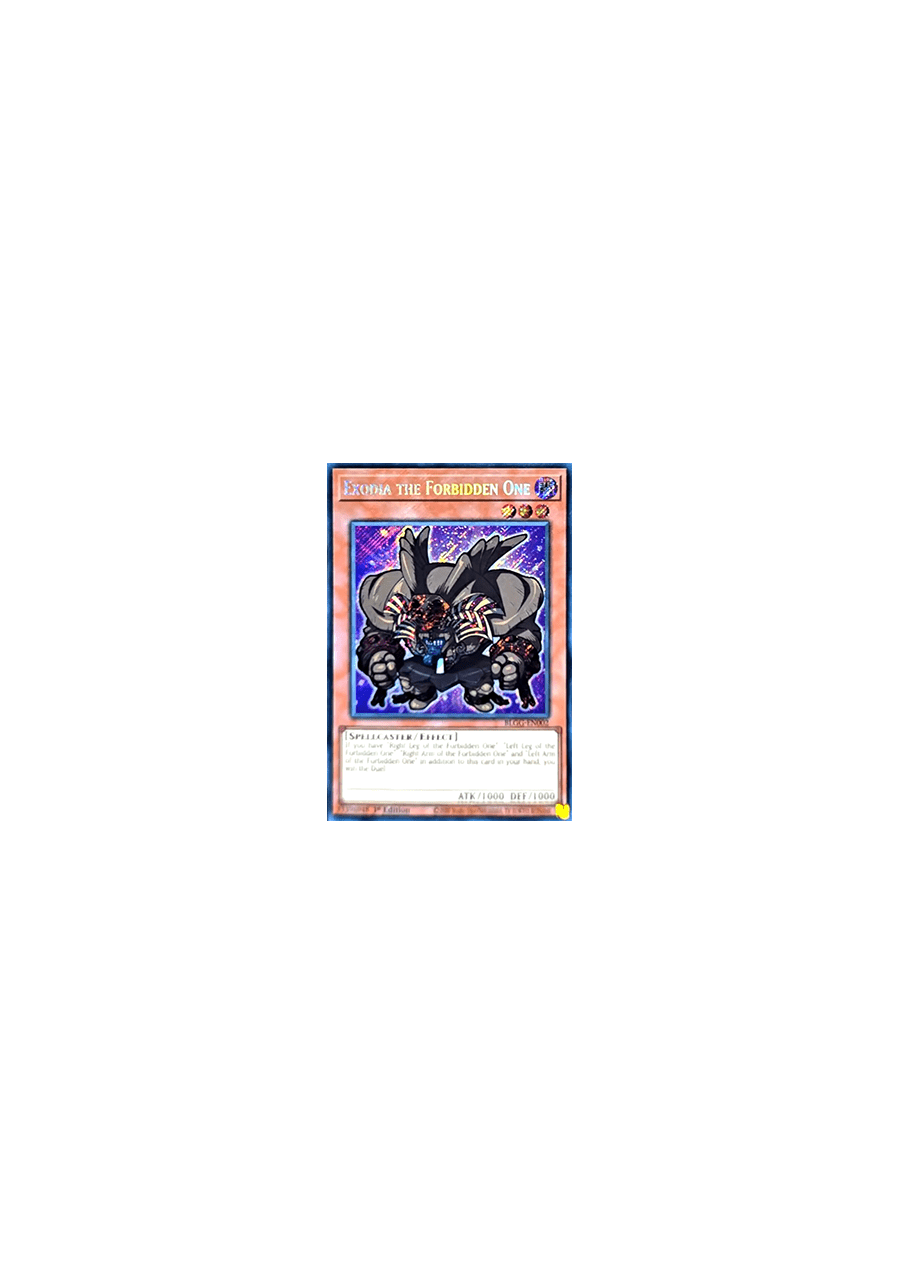 Exodia the Forbidden One (V.1 - Secret Rare)