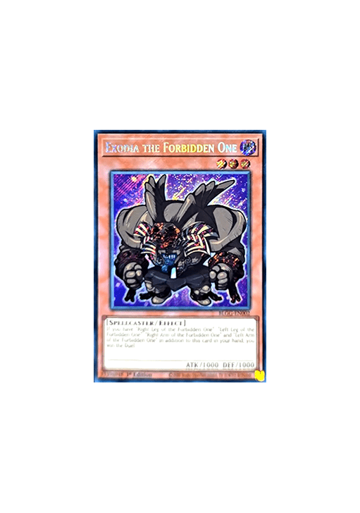 Exodia the Forbidden One (V.1 - Secret Rare)