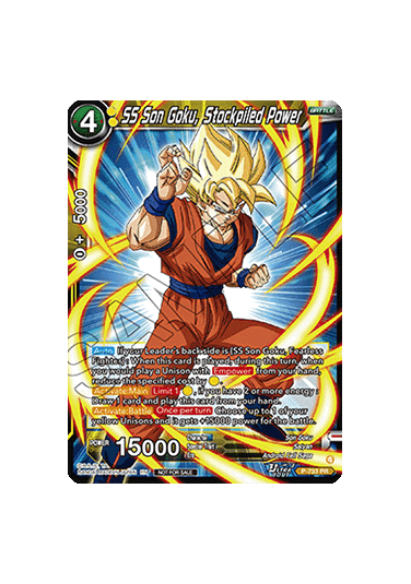 SS Son Goku, Stockpiled Power (V.1 - Promo)