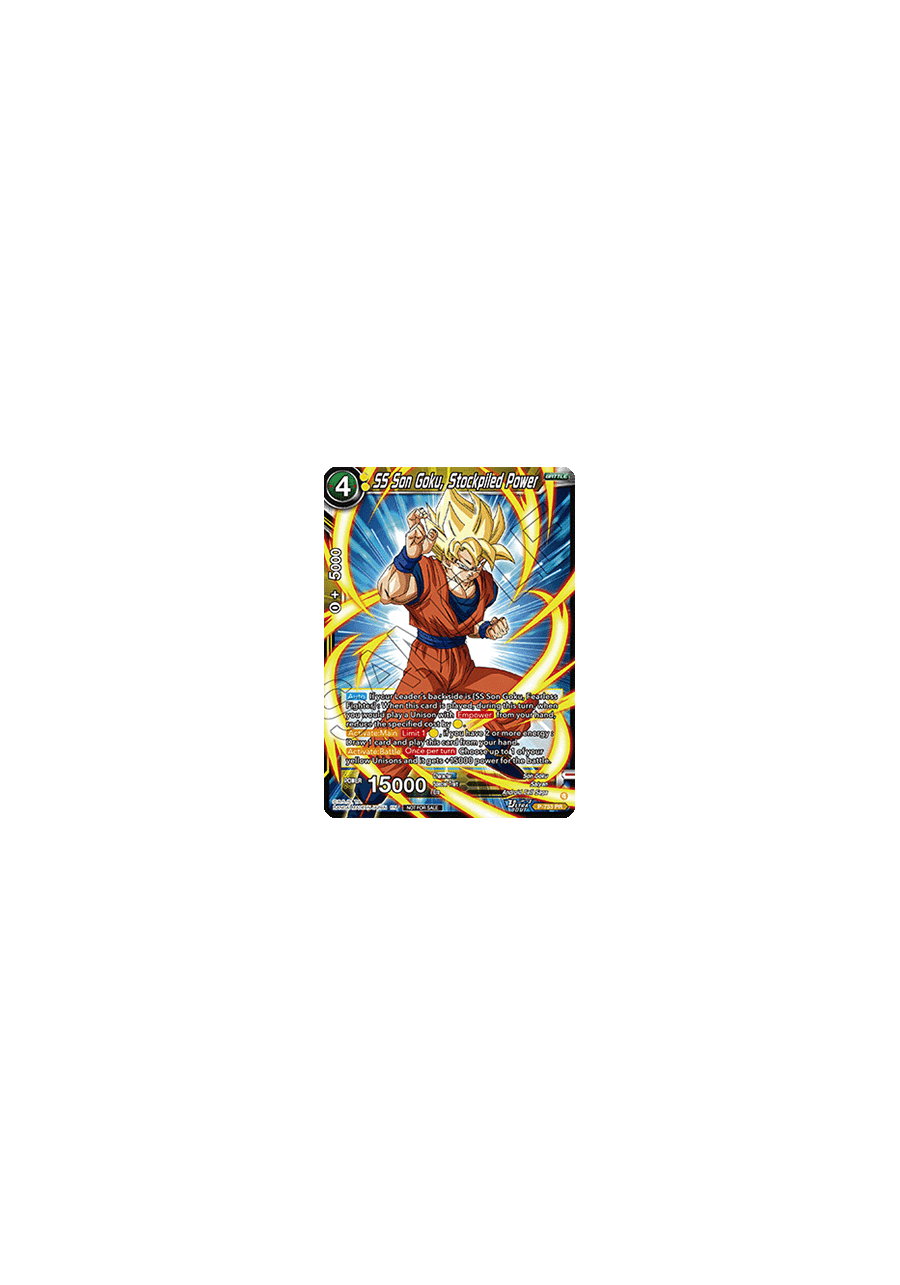 SS Son Goku, Stockpiled Power (V.1 - Promo)