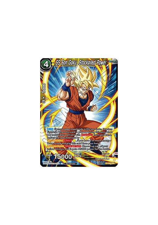 SS Son Goku, Stockpiled Power (V.1 - Promo)