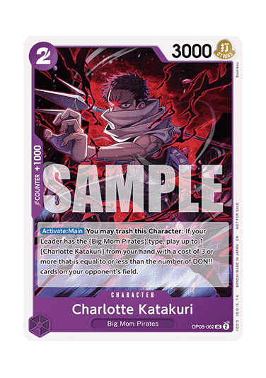 Charlotte Katakuri (OP08-062) (V.1)