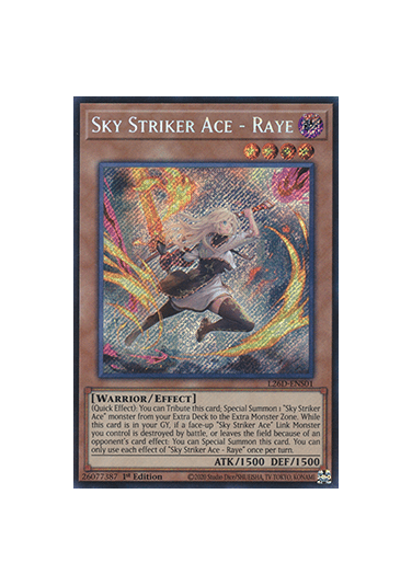 Sky Striker Ace - Raye (V.2 - Secret Rare)