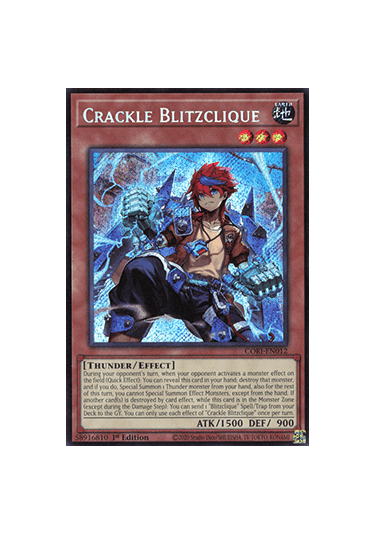 Crackle Blitzclique (V.1 - Secret Rare)