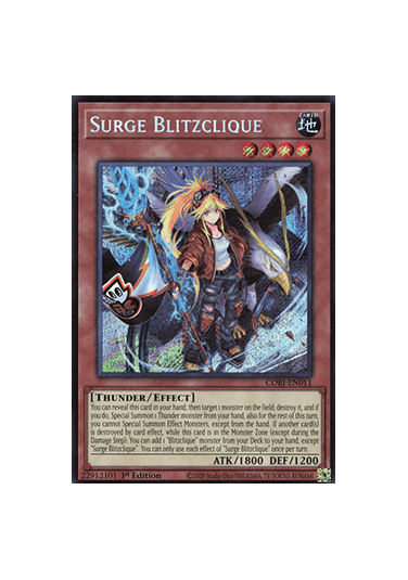 Surge Blitzclique (V.1 - Secret Rare)