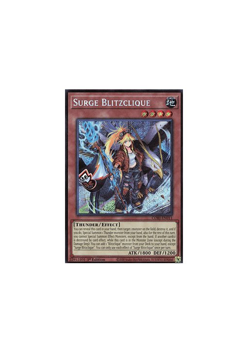 Surge Blitzclique (V.1 - Secret Rare)