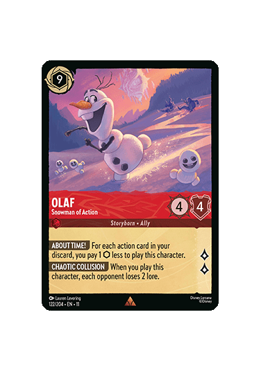 Olaf - Snowman of Action