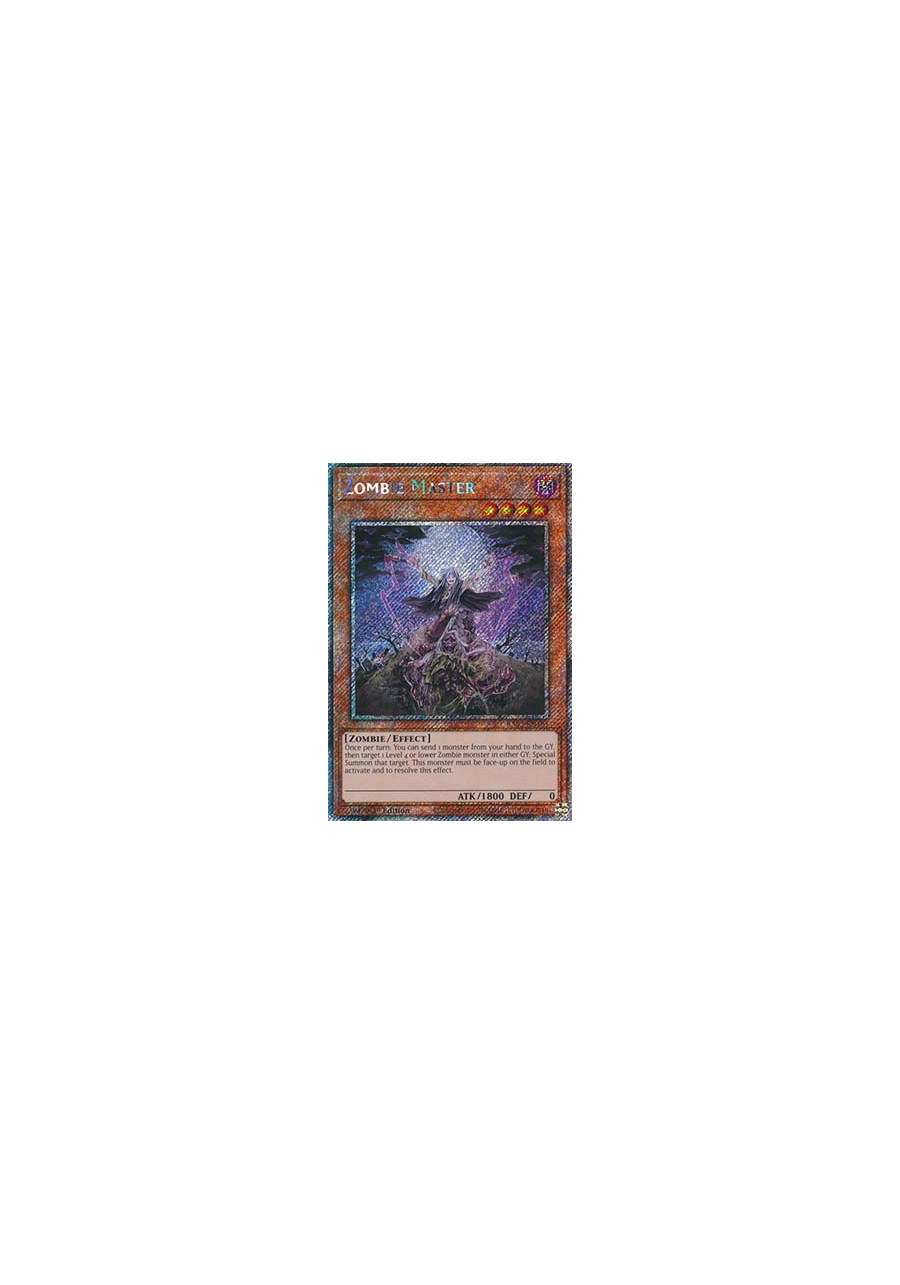 Zombie Master (V.1 - Platinum Secret Rare)