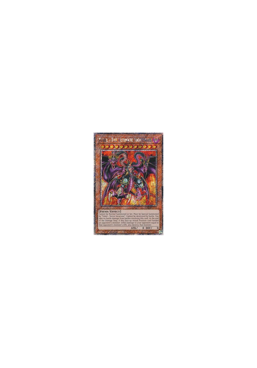 Yubel - The Ultimate Nightmare (V.1 - Platinum Secret Rare)