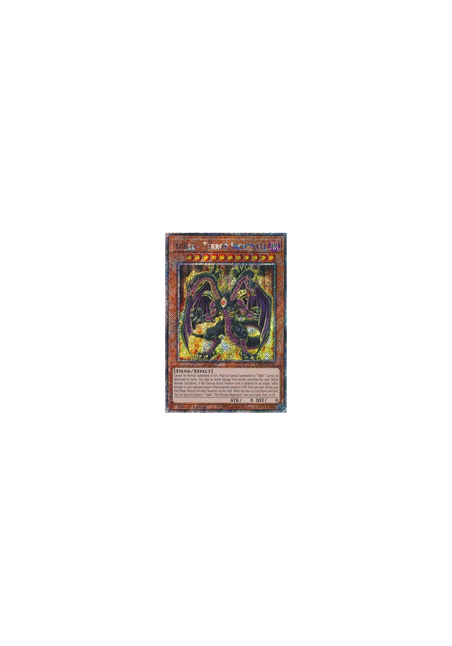 Yubel - Terror Incarnate (V.1 - Platinum Secret Rare)