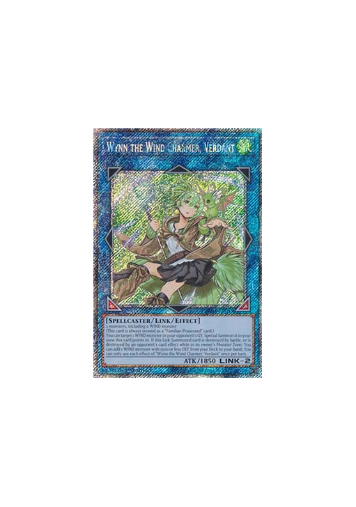 Wynn the Wind Charmer, Verdant (V.4 - Platinum Secret Rare)