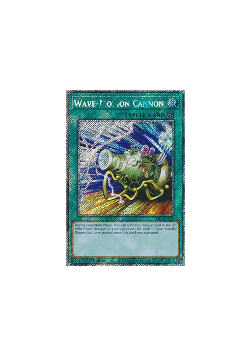 Wave-Motion Cannon (V.1 - Platinum Secret Rare)