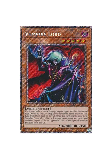 Vampire Lord (V.1 - Platinum Secret Rare)