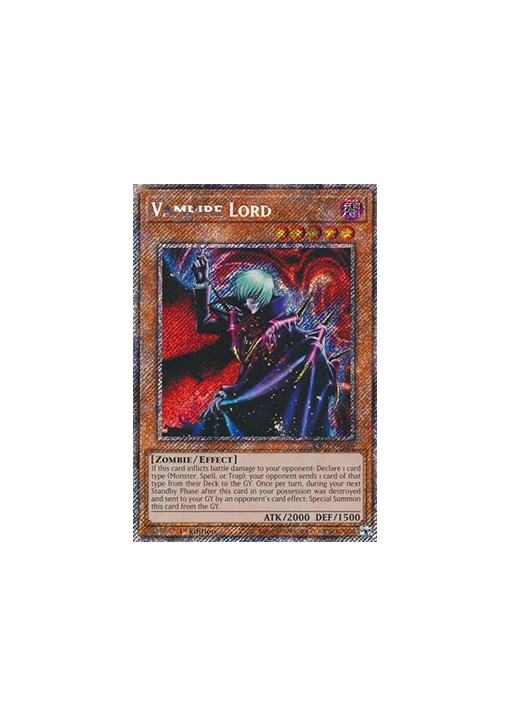 Vampire Lord (V.1 - Platinum Secret Rare)