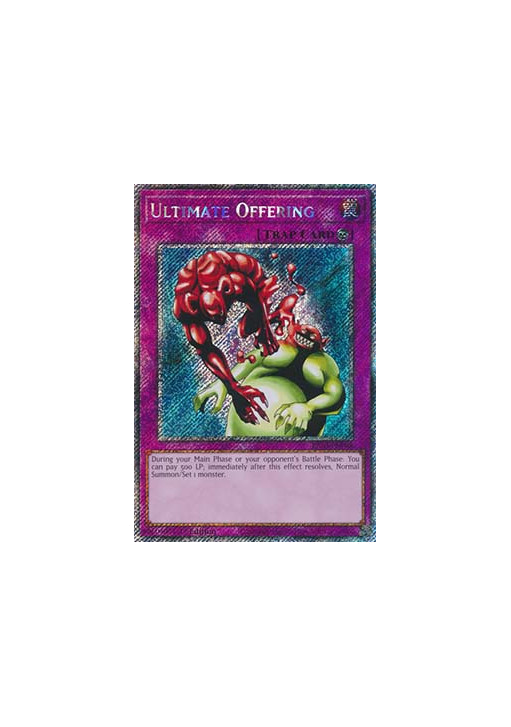 Ultimate Offering (V.1 - Platinum Secret Rare)