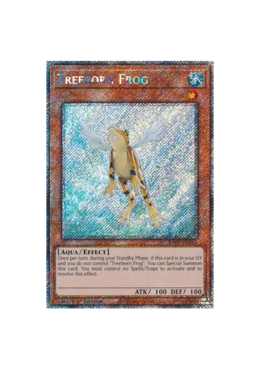 Treeborn Frog (V.1 - Platinum Secret Rare)