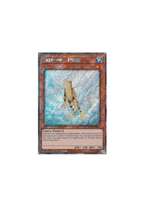 Treeborn Frog (V.1 - Platinum Secret Rare)