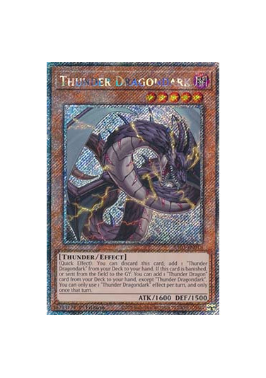Thunder Dragondark (V.4 - Platinum Secret Rare)