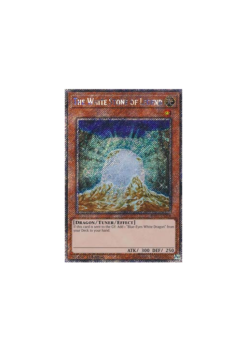 The White Stone of Legend (V.1 - Platinum Secret Rare)