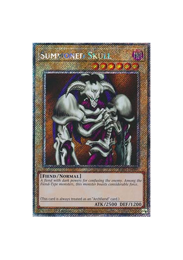 Summoned Skull (V.1 - Platinum Secret Rare)