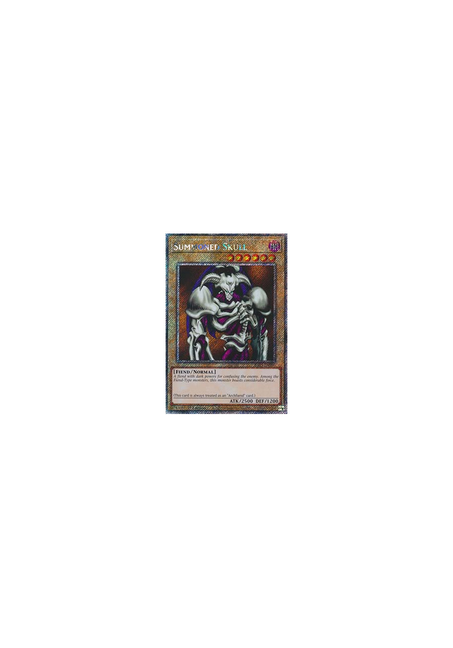 Summoned Skull (V.1 - Platinum Secret Rare)