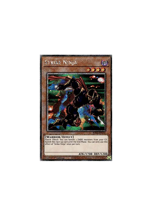 Strike Ninja (V.1 - Platinum Secret Rare)