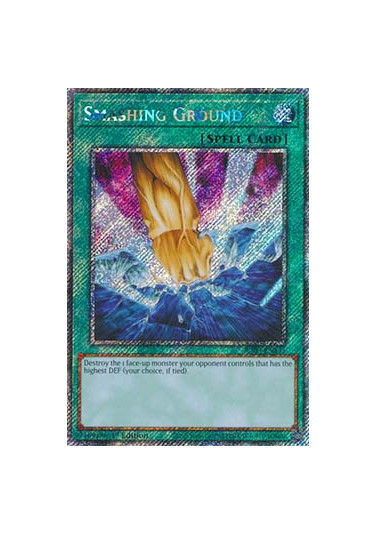 Smashing Ground (V.1 - Platinum Secret Rare)