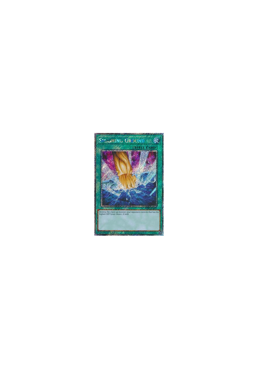 Smashing Ground (V.1 - Platinum Secret Rare)