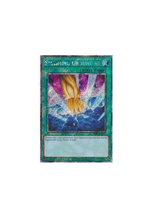 Smashing Ground (V.1 - Platinum Secret Rare)
