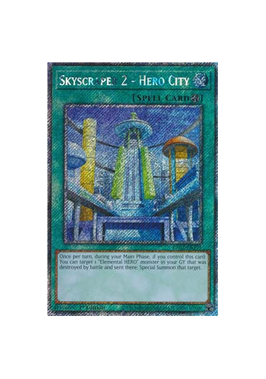 Skyscraper 2 - Hero City (V.1 - Platinum Secret Rare)